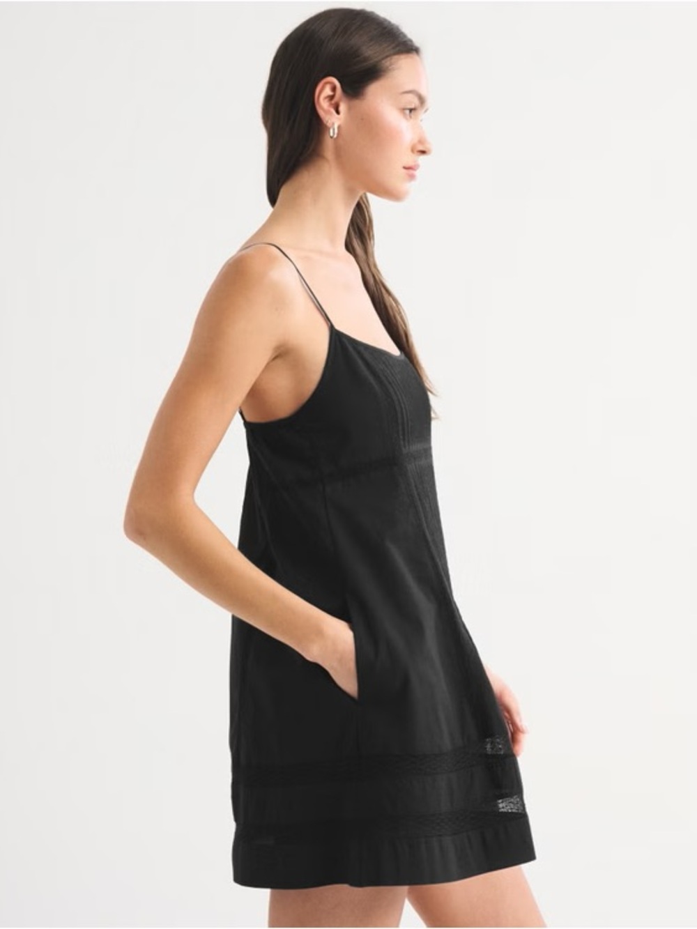 Abercrombie & Fitch Scoopneck Flowy Mini Dress - Picture 5 of 15
